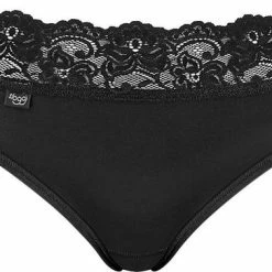 Sloggi Romance Dames Midi Slip Met Kant - Zwart - Maat 44 -Lingerie-Dames-Badmode Winkel 550x363 10