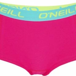 4-Pack O'Neill Dames Blended Shorts Ondergoed 800762 - Roze / Blauw - Maat S -Lingerie-Dames-Badmode Winkel 550x363 11