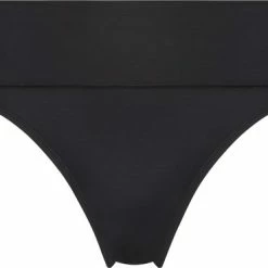 Hunkemöller Dames Badmode Bikinibroekje Luxe - Zwart - Maat S