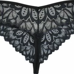 SAPPH - Flora String Zwart - Maat XXL - Zwart - Dames -Lingerie-Dames-Badmode Winkel 550x369 4