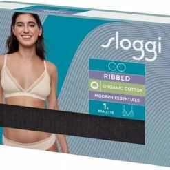 Sloggi GO Ribbed Bralette Dames Beha - Maat L -Lingerie-Dames-Badmode Winkel 550x371 14