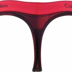 Calvin Klein Dames 2P Bralette & String Set Rood & Zwart - M -Lingerie-Dames-Badmode Winkel 550x373 1
