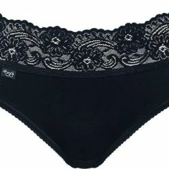 Sloggi Romance Dames Midi Slip Met Kant - Zwart - Maat 46 -Lingerie-Dames-Badmode Winkel 550x374 2