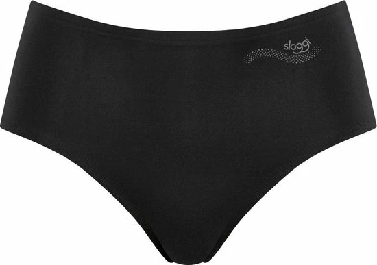 Sloggi Zero One Dames Midi Slip - Zwart - Maat XL 1 Sloggi Zero One Dames Midi Slip - Zwart - Maat XL