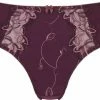 Hunkemöller Dames Lingerie Hoge Slip Diva - Paars - Maat M