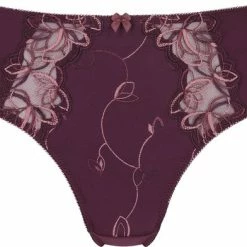 Hunkemöller Dames Lingerie Hoge Slip Diva - Paars - Maat M