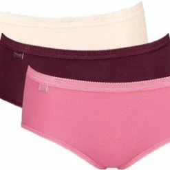 Sloggi Basic+ Midi C3P Dames Onderbroek - Maat 42 -Lingerie-Dames-Badmode Winkel 550x397
