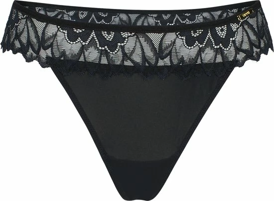 SAPPH - Flora String Zwart - Maat L - Zwart - Dames 9 SAPPH - Flora String Zwart - Maat L - Zwart - Dames - Afbeelding 9
