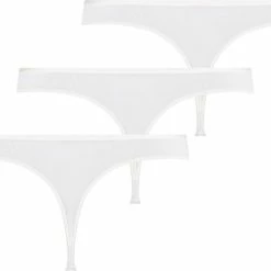 Hunkemöller Dames Lingerie 3-pack String Yakira - Wit - Maat S -Lingerie-Dames-Badmode Winkel 550x406 4
