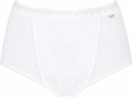 Sloggi Control Dames Maxi Verstevigende Slip - Wit - Maat 50 7 Sloggi Control Dames Maxi Verstevigende Slip - Wit - Maat 50 - Afbeelding 7