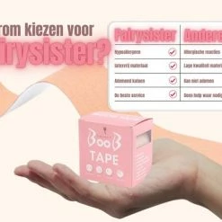 Merkloos Fairy Sister Boob Tape - Boobtape - Fashion Tape - BH Tape - Plak BH - 5 Meter - Zwart 14 Merkloos Fairy Sister Boob Tape - Boobtape - Fashion Tape - BH Tape - Plak BH - 5 Meter - Zwart -Lingerie-Dames-Badmode Winkel 550x409 1