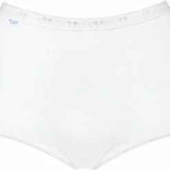 Sloggi Basic+ Dames Maxi Slip - 4-pack - Wit - Maat 54 -Lingerie-Dames-Badmode Winkel 550x415 7