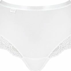 Sloggi - Romance Dames Maxi Slip Wit - Maat 40 -Lingerie-Dames-Badmode Winkel 550x417