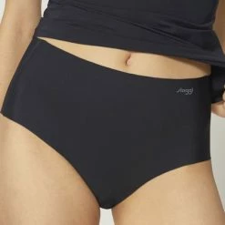 Sloggi - Sloggi ZERO Feel Maxi EX - BLACK - Vrouwen - Maat S -Lingerie-Dames-Badmode Winkel 550x421