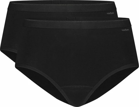 Ten Cate 2-Pack Midi Dames Slips - 32280 - Organic - M - Zwart 4 Ten Cate 2-Pack Midi Dames Slips - 32280 - Organic - M - Zwart - Afbeelding 4