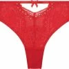 Hunkemöller Dames Lingerie Brazilian Oceana - Rood - Maat M