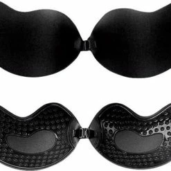 Merkloos Plak BH /Onzichtbare Push Up Bh Zelfklevende / Beha Backless Strapless / Gel Sticky Solid -Cup-D /Zwart-Topkwaliteit 21 Merkloos Plak BH /Onzichtbare Push Up Bh Zelfklevende / Beha Backless Strapless / Gel Sticky Solid -Cup-D /Zwart-Topkwaliteit -Lingerie-Dames-Badmode Winkel 550x430
