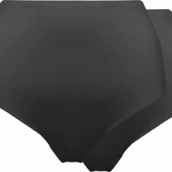 MAGIC Bodyfashion Dream Invisibles Slip (2-Pack) Zwart Vrouwen - Maat XL