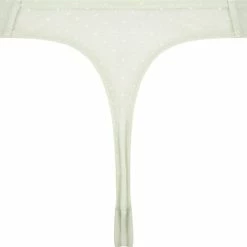 Hunkemöller Dames Lingerie Hoog Uitgesneden String Marilee - Groen - Maat XS -Lingerie-Dames-Badmode Winkel 550x435 1