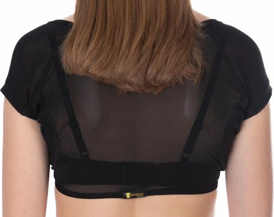 ConfidenceForAll® Dames DryDress Anti Zweet Topje Met Ingenaaide Okselpads - Maat 42 XL - Zwart 6 ConfidenceForAll® Dames DryDress Anti Zweet Topje Met Ingenaaide Okselpads - Maat 42 XL - Zwart - Afbeelding 6