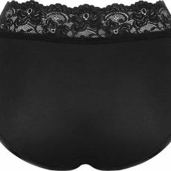 Sloggi Romance Dames Midi Slip Met Kant - Zwart - Maat 46 -Lingerie-Dames-Badmode Winkel 550x439