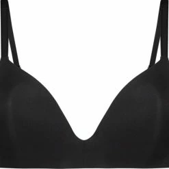Hunkemöller Dames Lingerie Voorgevormde Bh Zonder Beugel Mona - Zwart - Maat E80
