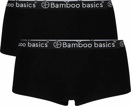 Bamboo Basics - Hipsters Iris (2-pack) Dames - Zwart - L 3 Bamboo Basics - Hipsters Iris (2-pack) Dames - Zwart - L - Afbeelding 3