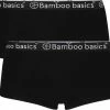 Bamboo Basics - Hipsters Iris (2-pack) Dames - Zwart - L