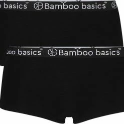 Bamboo Basics - Hipsters Iris (2-pack) Dames - Zwart - L