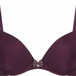 Hunkemöller Dames Lingerie Voorgevormde Beugel Bh Plunge - Paars - Maat B85 -Lingerie-Dames-Badmode Winkel 550x446 3