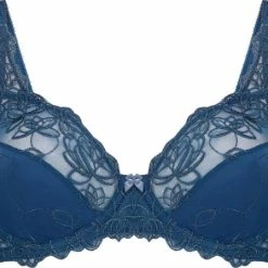 Hunkemöller Dames Lingerie Niet-voorgevormde Beugel Bh Diva - Blauw - Maat C80 -Lingerie-Dames-Badmode Winkel 550x448 10