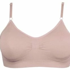MAGIC Bodyfashion Bamboo Comfort Bra With Spaghetti Straps Rose Vrouwen - Maat L