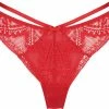 Hunkemöller Dames Lingerie String Oceana - Rood - Maat XS