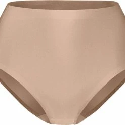 Ten Cate Secrets Women Nuturals High Leg Brief (1-pack) - Dames Slip Hoge Taille - Walnut - Maat: XL