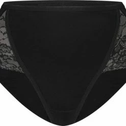 Ten Cate High Leg Lace Slip Dames - Kant - 32292 - XXL - Zwart