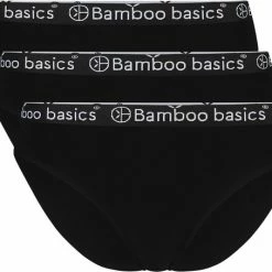 Bamboo Basics - Slips Yara (3-pack) Dames - Zwart - S