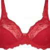 Hunkemöller Dames Lingerie Niet-voorgevormde Beugel Bh Diva - Rood - Maat G95