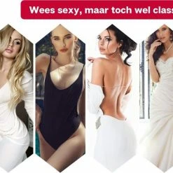 Phannie Herbruikbare Plak Beha Push Up - Strapless Rugloze Zelfklevende Plak BH Lift Tape - Beige - M/L -Lingerie-Dames-Badmode Winkel 550x459 1