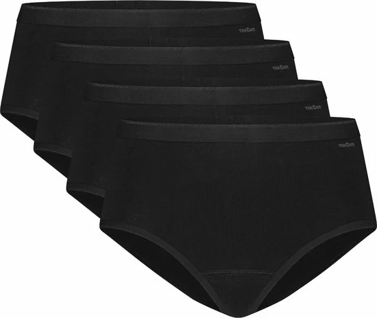 Ten Cate Basics Women Midi (4-pack) - Dames Slips Middelhoge Taille - Beige - Maat: XL 7 Ten Cate Basics Women Midi (4-pack) - Dames Slips Middelhoge Taille - Beige - Maat: XL - Afbeelding 7