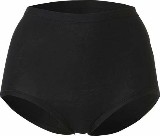 Cotonella Dames Tailleslip Maxi Zwart 2-stuks - Maat XXL 4 Cotonella Dames Tailleslip Maxi Zwart 2-stuks - Maat XXL - Afbeelding 4
