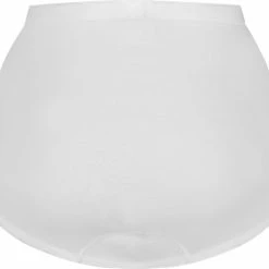 Ten Cate 2-Pack High Waist Dames Slip - Taille - M - Wit -Lingerie-Dames-Badmode Winkel 550x469 1