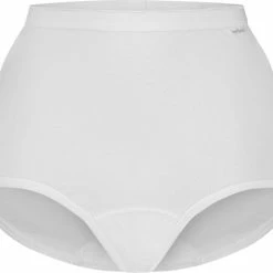 Ten Cate 2-Pack High Waist Dames Slip - Taille - L - Wit -Lingerie-Dames-Badmode Winkel 550x470 11