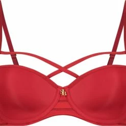 SAPPH - Rosie Voorgevormde BH Rood - Maat 95D - Rood - Met Beugel - Dames