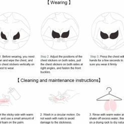 Merkloos Plak BH /Onzichtbare Push Up Bh Zelfklevende / Beha Backless Strapless / Gel Sticky Solid -Cup-D /Zwart-Topkwaliteit 19 Merkloos Plak BH /Onzichtbare Push Up Bh Zelfklevende / Beha Backless Strapless / Gel Sticky Solid -Cup-D /Zwart-Topkwaliteit -Lingerie-Dames-Badmode Winkel 550x487