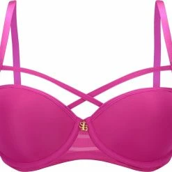 SAPPH - Rosie Voorgevormde BH Fuchsia - Maat 90E - Fuchsia Roze - Met Beugel - Dames -Lingerie-Dames-Badmode Winkel 550x493 5