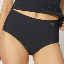 Sloggi - Sloggi ZERO Feel Maxi EX - BLACK - Vrouwen - Maat S -Lingerie-Dames-Badmode Winkel 550x495 1