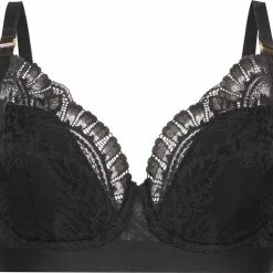 Hunkemöller Dames Lingerie Voorgevormde Voedingsbh Adelaide - Zwart - Maat D95