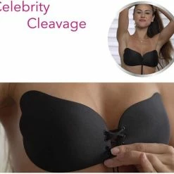 Celebrity Cleavage Black Cup D Borstvergroter Verstelbaar - Voeg 2 Cupmaten Toe - Lichtgewicht, Naadloos En Bijna Onzichtbaar -Lingerie-Dames-Badmode Winkel 550x502 4