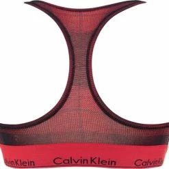 Calvin Klein Dames 2P Bralette & String Set Rood & Zwart - M -Lingerie-Dames-Badmode Winkel 550x506 1