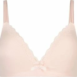 Hunkemöller Dames Lingerie Voorgevormde Bh Zonder Beugel Lola - Roze - Maat B75